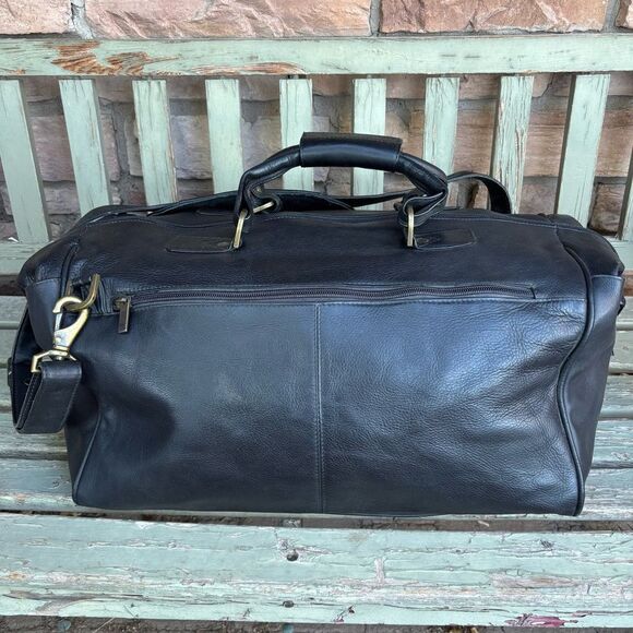 Links & Kings Leather Duffel - Picture 2 of 11